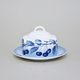 Máslenka kulatá 250 g, Thun 1794, karlovarský porcelán, BLUE CHERRY