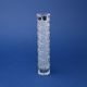 Váza plochá 24 cm, brus 500pk, Bohemia Crystal