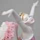 Ballerina with lace 23 x 16 x 15 cm, Kurt Steiner, Porcelain Figures Unterweissbacher