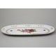 Platter oval 37 cm, Ribby cecily, G. Benedikt 1882