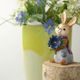 Eastern bunny Little gentleman 5,5 / 6,5 / 12 cm, stoneware, Goebel