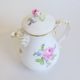 Mocha Pot, Rose, Meissen Porcelain