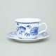 Cup 310 ml and saucer 175 mm, Thun 1794 Carlsbad porcelain, Natalie - Onion