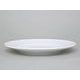 Plate flat 26 cm, Thun 1794 Carlsbad porcelain, Natalie white
