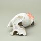 Papoušek 18 cm, pastel, Porcelánové figurky Duchcov
