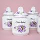 Spice doses 0,20 l - set of 6 pcs., Violet, Cesky porcelan a.s.