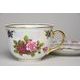 Cup 400 ml and saucer 19 cm, Cecily, Carlsbad porcelain