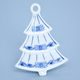 Christmas decoration - tree 8,5 cm, Original Blue Onion Pattern