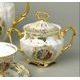 Sugar bowl 250 ml, The Three graces, Carlsbad porcelain