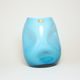 Egermann: Design Vase Triplex, Irregular Shape, 23 cm, Crystal Vases Egermann