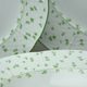 Plate set 12 pcs. for 4 pers. Thun 1794, karlovarský porcelán, Natálie green flowers