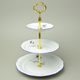 Goose: Cake stand 3 pcs. 34 cm, Mary-Ann, Leander Loučky