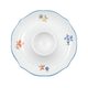 Egg plate, Sonate 34032 flowers, Seltmann porcelain