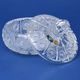 Jar w/Lid 13 cm, cut 500 pk, Bohemia Crystal