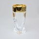 Astra Gold: Liqueur (shot) cup 50 ml, 1 pcs., Quadro crystal, Lilit and Leo Golden Black decor