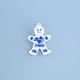 Christmas decoration Cookie 8,5 cm, Original Blue Onion Pattern