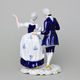 Dancing Couple Rococo, 16 x 13 x 23 cm, Isis, Porcelain Figures Duchcov