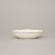 Egg cup (plate) 12,5 cm, Thun 1794 Carlsbad porcelain, BERNADOTTE ivory + gold