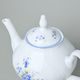 Pot tea 1,2 l, Thun 1794 Carlsbad porcelain, BERNADOTTE Forget-me-not-flower