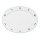 Podnos oválný 31 x 23 cm, Sonate 34032 házenka, porcelán Seltmann