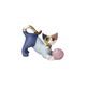 Cat Gioco col gomitolo 10 / 4 / 6cm, biscuit china, Cats Goebel R. Wachtmeister