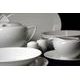 Jídelní sada pro 6 osob, Lea bílá, Thun karlovarský porcelán
