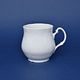 Hrnek Jonáš 310 ml, Thun 1794, karlovarský porcelán, BERNADOTTE bílá