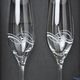 Apollo - Set of 2 champagne glasses 210 ml, Swarovski Crystal, DIAMANTE