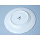 Plate breakfast 21 cm, Ophelia white with bottom sign, Thun 1794