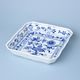 Salad dish square 24 cm, Original Blue Onion Pattern