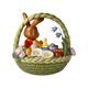 Rabbit figurine Easter Present 29 / 20 / 26cm, stoneware, Goebel