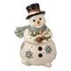 Snowman figurine Winter Dreams 16.5 / 16 / 26.5cm, stoneware, Goebel