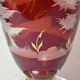Egermann: Vase Red Stain, 30,5 cm, Egermann Glass