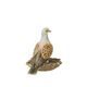 Bird of the Year 2020 - Turtle dove 12 cm, porcelain - decor biscuit, Goebel