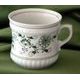 Hrnek Perlový velký 370 ml, zelený cibulák, Český porcelán a.s. (2.j.)