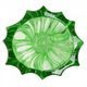 Křišťálová váza Plantica zelená, 32 cm, Aurum Crystal
