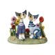 Cats Aura primaverile 16.5 / 10.5 / 13cm, biscuit china, Cats Goebel R. Wachtmeister