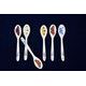 Buterfly garden: Spoon 13,3 cm, 1 pcs., Roy Kirkham fine bone china