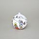 Christmas Tree Decoration Ball "Czech Winter 1918", 7,5 cm, Decor n. 1, Hand-decorated