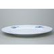Dish round flat (club plate) 30 cm, Thun 1794 Carlsbad porcelain, BERNADOTTE Forget-me-not-flower