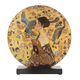 Vase Lady with fan 30,5 / 12,5 / 30 cm, porcelain, G. Klimt, Goebel