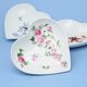 Miska srdce 16 x 15,5 cm Fantazie, různé dekory, Český porcelaán a.s.