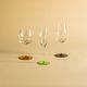 Crystal Hand-made Wine Glass 650 ml, Kalyke - Amber, Kvetna 1794 glassworks