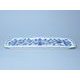 Tray square 33 x 16 cm, Original Blue Onion Pattern