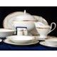 211: Dining set President for 6 pers. 41 pcs., Atelier Lesov porcelain