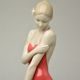 The Elegance of a lady, 31 cm, NAO porcelain