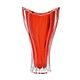 Crystal Vase Plantica - Red, 32 cm, Aurum Crystal