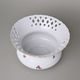 Flower pot perforated, height: 11 cm, Hazenka, Cesky porcelan a.s.