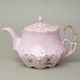Konvice čajová 1,2 l, Lenka 247p, Růžový porcelán z Chodova
