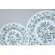 Plate set for 4 pers., 24-21-17 cm, Original Green Onion pattern
